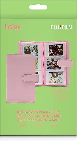 Album Para Fotos De Instax Mini Fujifilm Rosa