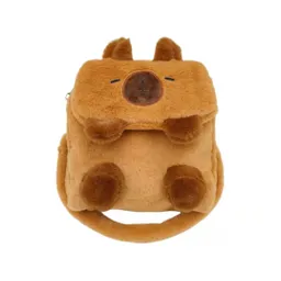 Hermoso Bolso De Hombro De Felpa Capivara Con Dibujos Animad