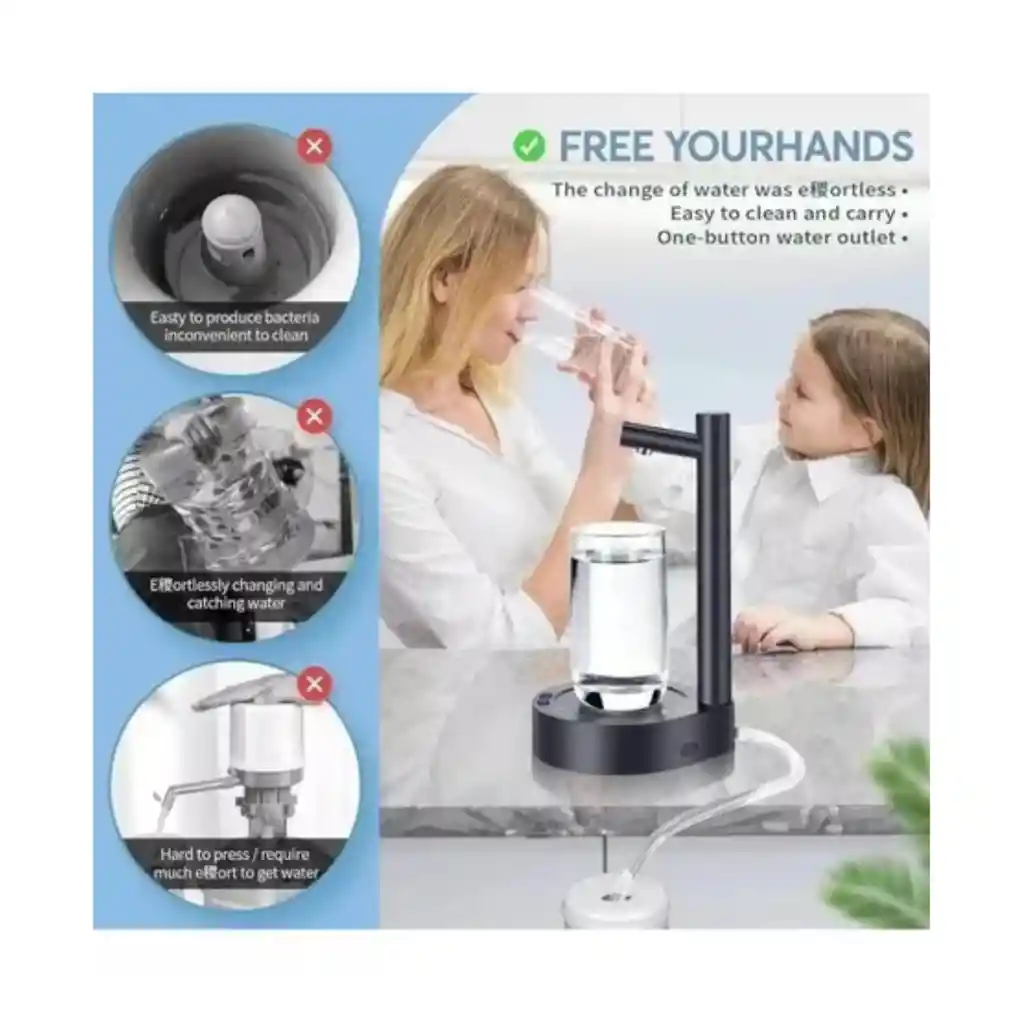 Dispensador De Agua Automático Recargable Para Botellón