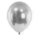 Globos Bombas Látex Cromados Espejo R12 X10 Unidades