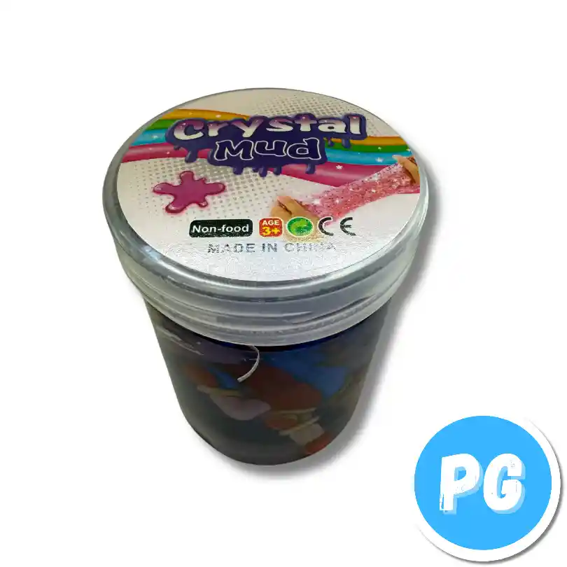 Tarro De Slime Mediano Con Muñeco Para Niño - Mayores De 3 Años