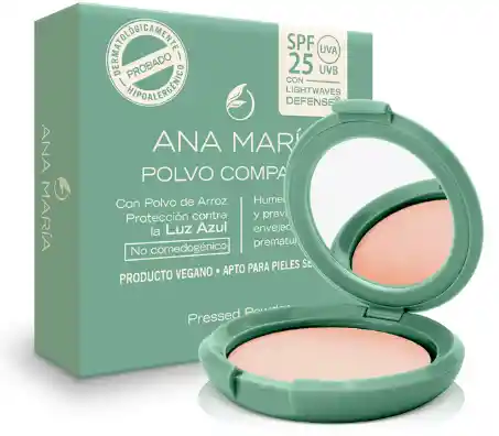 Ana Maria Polvo Compacto Tradicional Tono Natural