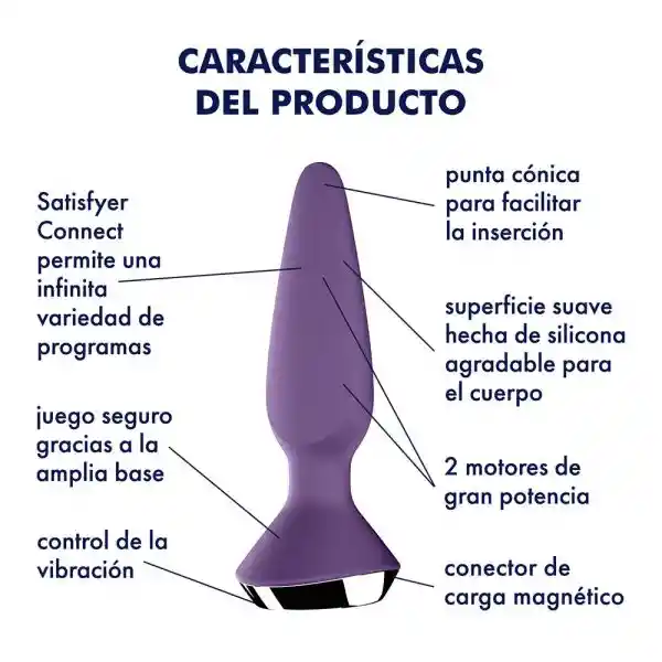 Satisfyer Plug Ilicious 1 Vibrador Anal Con App