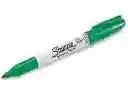 Marcador Permanente Punta Fina Sharpie Verde Xund