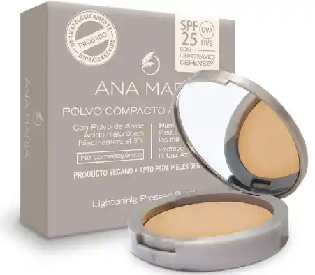 Ana Maria Polvo Compacto Aclarante Tono Arena