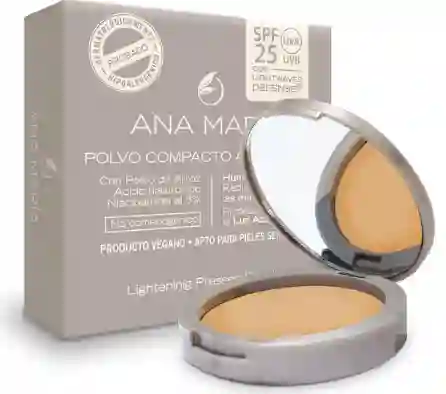 Ana Maria Polvo Compacto Aclarante Tono Canela