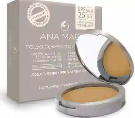 Ana Maria Polvo Compacto Aclarante Tono Moca