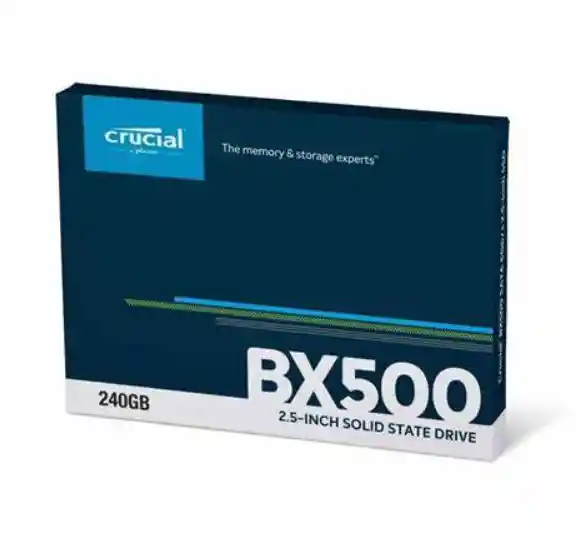 Unidad Estado Solido Ssd Crucial Original Bx500 De 240gb Sata3 Nuevo Sellado-compuvirtua/ Medellin