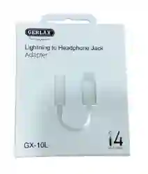 Cable Adaptador De Audio - Convertidor Lightning - Jack