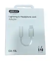 Cable Adaptador De Audio - Convertidor Lightning - Jack