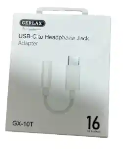 Adaptador De Audio Usb Tipo-c Convertidor Tipo C - Jack Gerlax