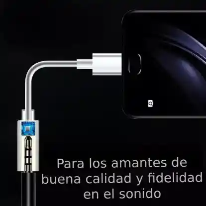 Adaptador De Audio Usb Tipo-c Convertidor Tipo C - Jack Gerlax