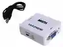 Adaptador Vga A Hdmi Conversor Full Hd 1080p Alta Calidad