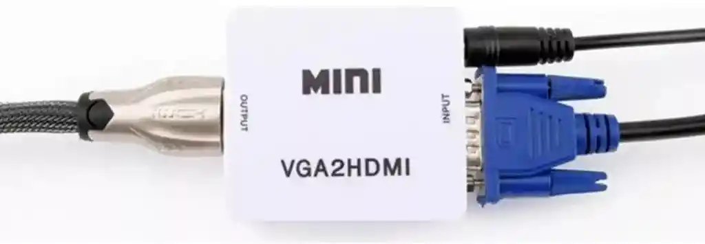 Adaptador Vga A Hdmi Conversor Full Hd 1080p Alta Calidad