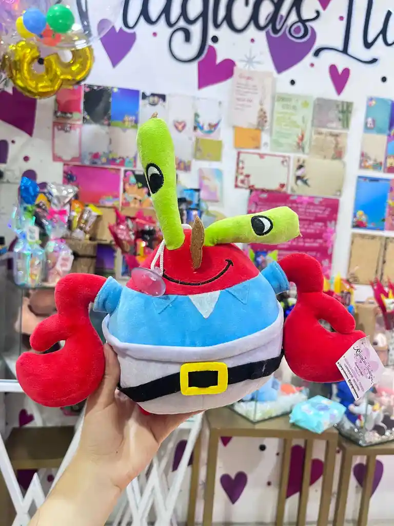Peluche De Mr. Cangrejo
