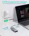 Hub Multipuerto Usb Tipo C 8 En 1 / 3 Usb Hdmi Lector Sd Lan