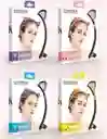 Audífonos Diadema Bluetooth Zw-29 Orejas Gato Led Magnéticos Color Amarillo / Azul / Rosa / Morado