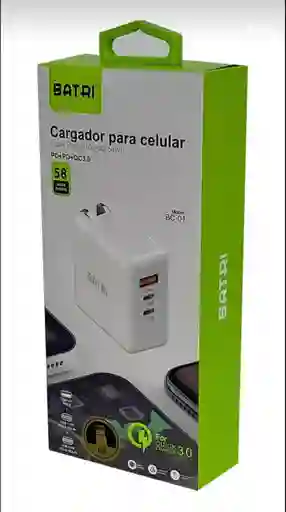Cargador Ideal Para Iphone (super Carga Rapida)