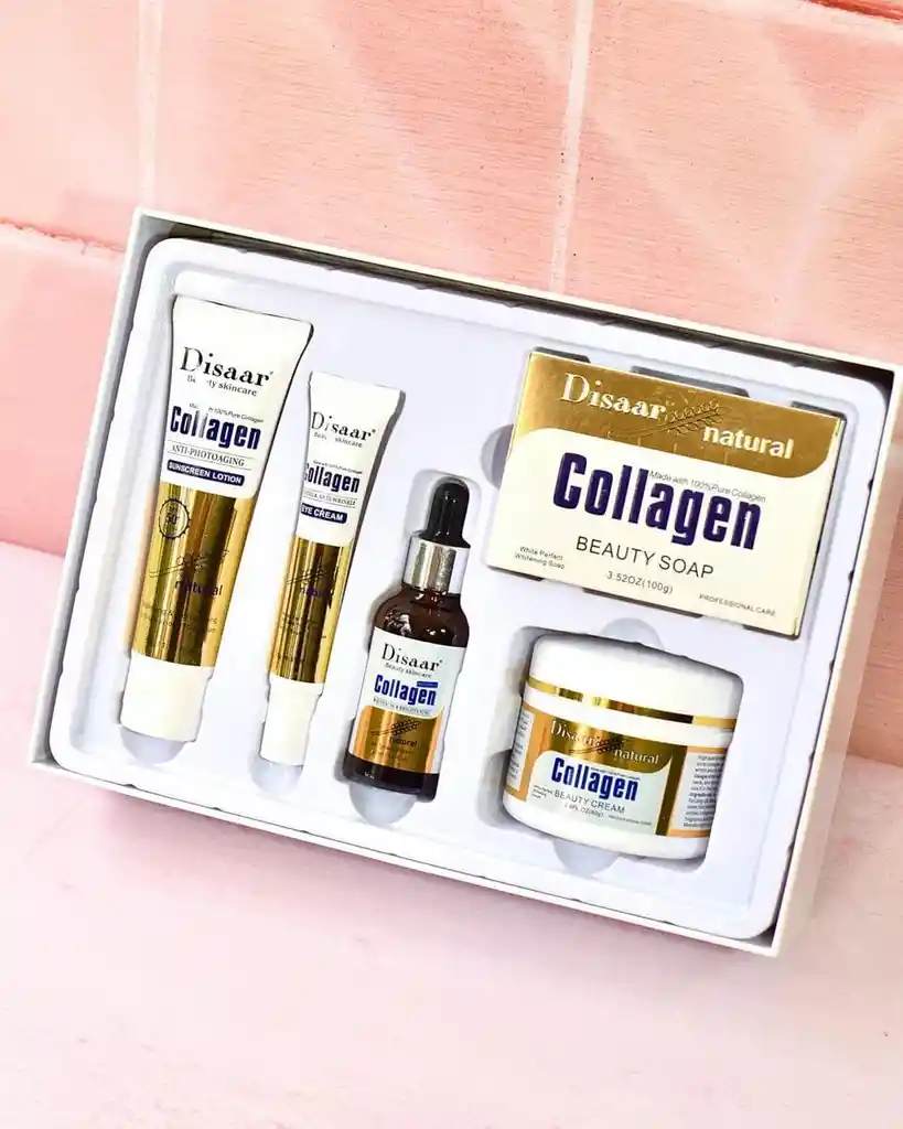 Kit Facial De Colágeno Disaar De 5 Productos