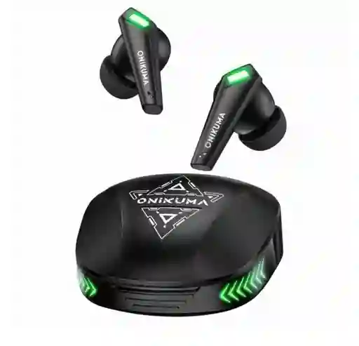 Audífonos Gamer Onikuma T308 – Inalámbricos, Con Luces Led Y Sonido Envolvente