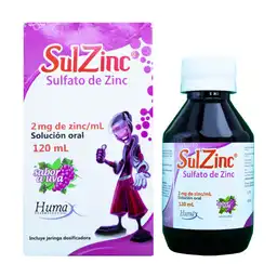 Sulzinc Solución Oral (2 mg)