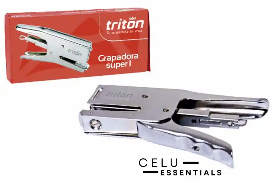 Grapadora Grande Metálica Triton
