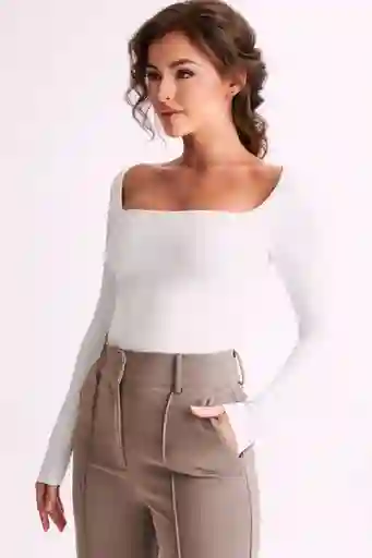 Body Malka Talla M/l Blanco