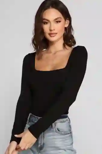 Body Malka Talla M/l Negro
