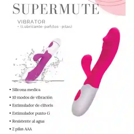 Vibrador Estimulador Punto G Supermute