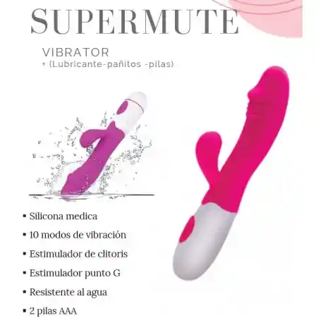 Vibrador Estimulador Punto G Supermute