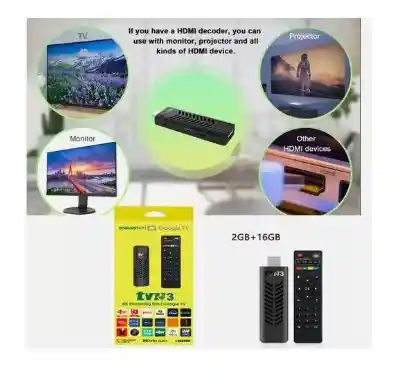 Tv Stick Tvr3 - Tv Box Android 8k Con Magis Tv 8gb Ram 128gb Rom