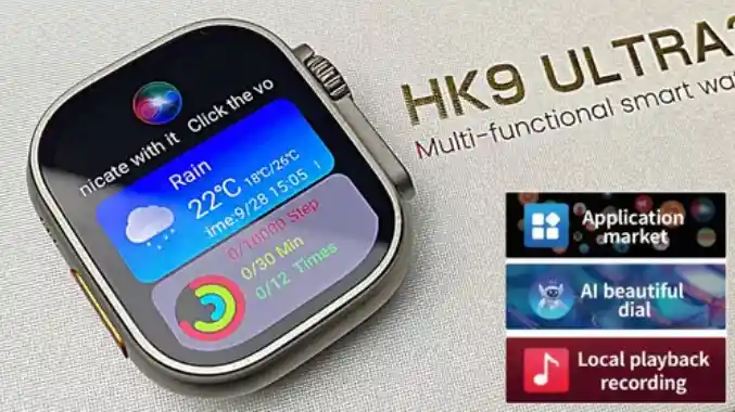 Reloj Inteligente Smartwatch De Alta Gama Hk9 Ultro 2 Max Con Ia Chat Gpt Y Memoria De 2gb