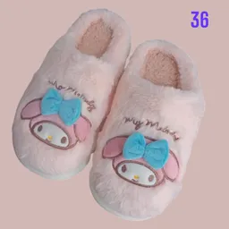 Pantufla Bordada Mymelody Talla 36
