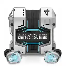 Audifonos Bluetooth Gamer M45 Con Power Bank De 2500mah Cancelacion De Ruido Y Rendimiento 30h