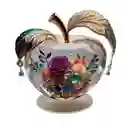 Manzana Dorada En Acrílico
