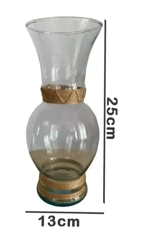 Florero Jarrón De Vidrio (caribe)