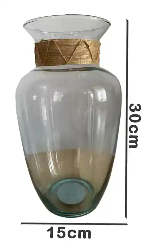 Florero Jarrón De Vidrio (adz)