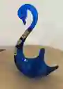 Cisne De Cristal Color Azul (swan)
