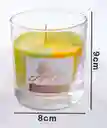 Vela Aromática De Cafe De Cera De Palma