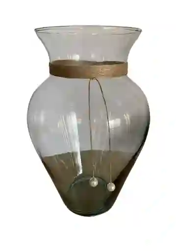 Florero Jarrón De Cristal (paris)