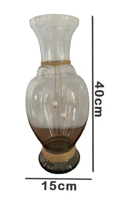 Florero Jarrón De Vidrio (atlantis)