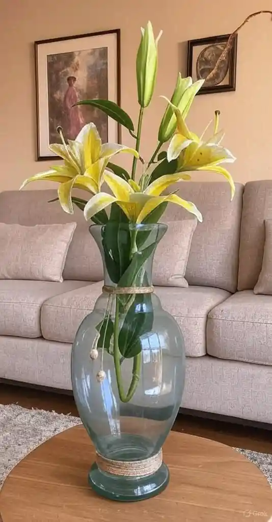 Florero Jarrón De Vidrio (atlantis)