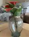 Florero Jarrón De Cristal (malibu)