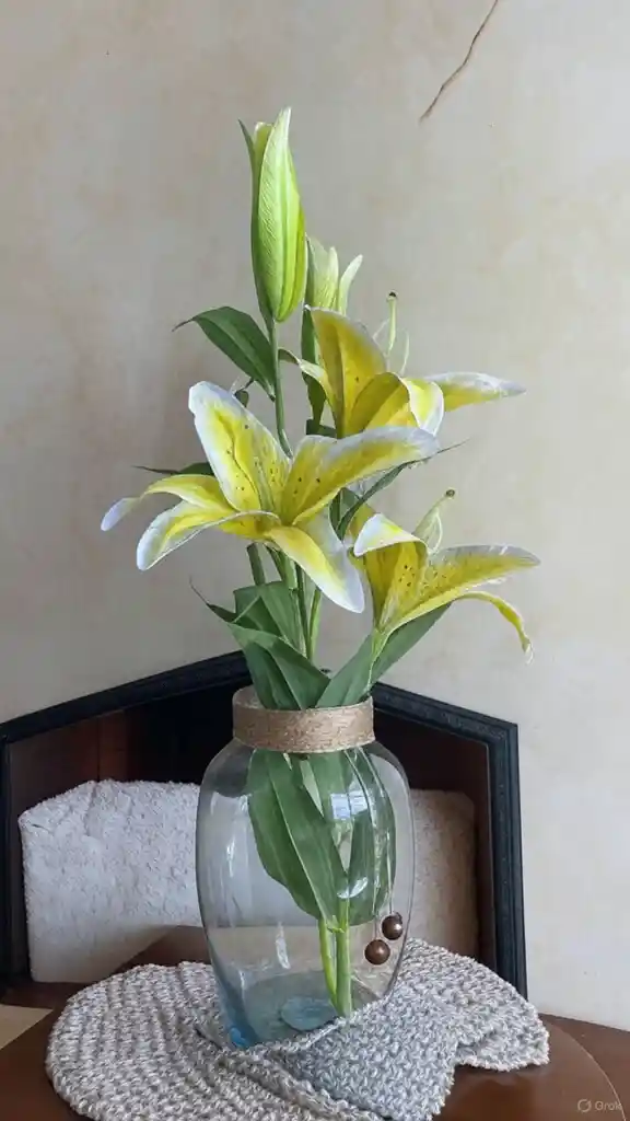 Florero Jarrón De Vidrio (maya)