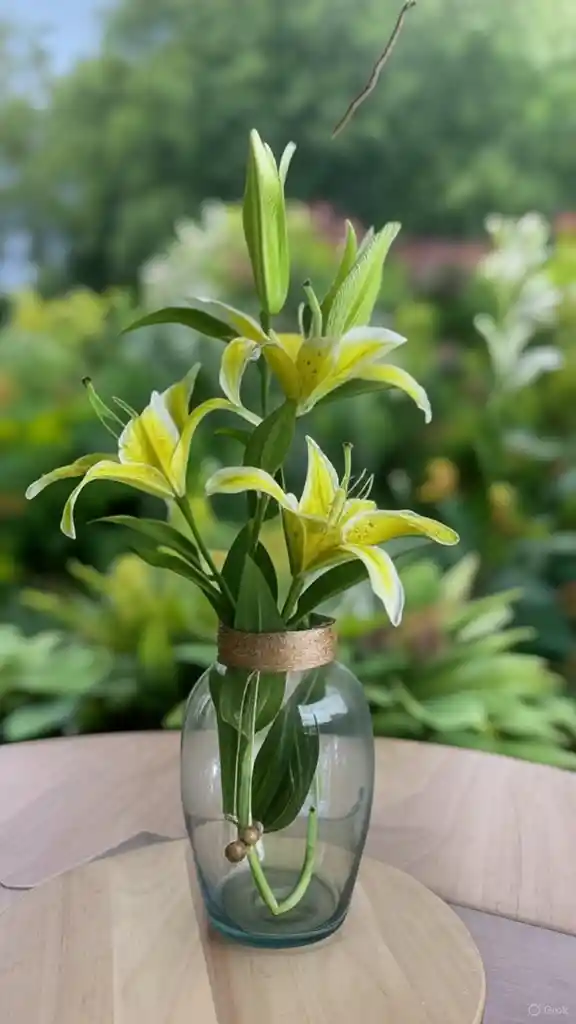 Florero Jarrón De Vidrio (maya)