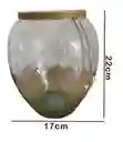 Florero Jarrón De Vidrio (pescara)