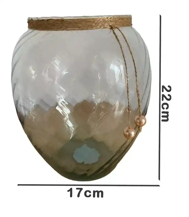 Florero Jarrón De Vidrio (pescara)