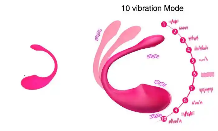 Jumping Eggs Whit App- Replica Lush A Larga Distancia Vibrador