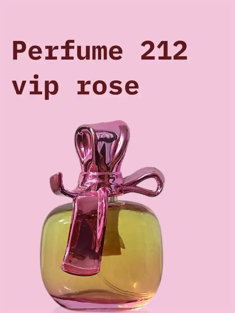 Perfume 212 Vip Rose