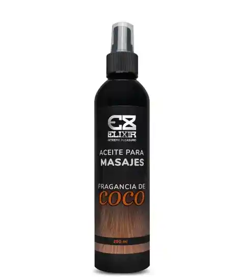 Aceite De Masajes Coco Elixir 250ml.